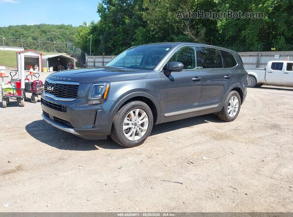 5XYP2DHC0NG297917 2022 KIA TELLURIDE Gray Front left