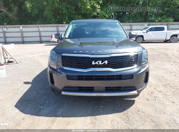 5XYP2DHC0NG297917 2022 KIA TELLURIDE Gray Instrument cluster view