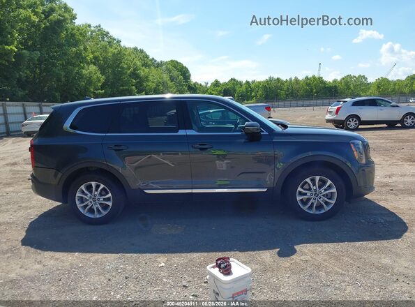 5XYP2DHC0NG297917 2022 KIA TELLURIDE Gray Rear interior view