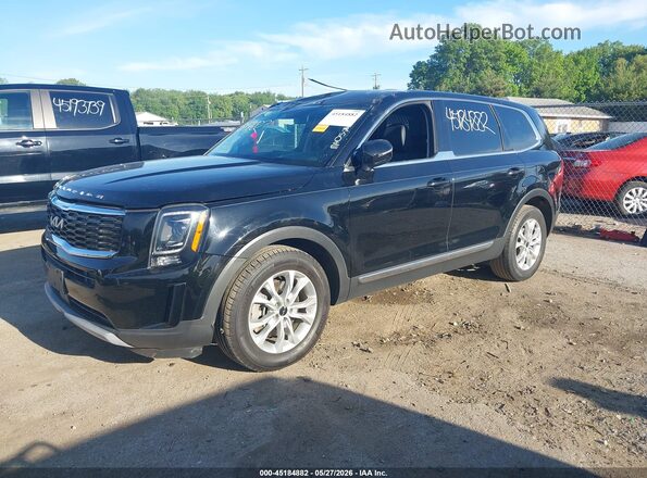 5XYP2DHCXNG316473 2022 KIA TELLURIDE Black Передня ліва чверть