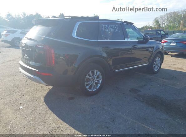 5XYP2DHCXNG316473 2022 KIA TELLURIDE Black Задня права чверть