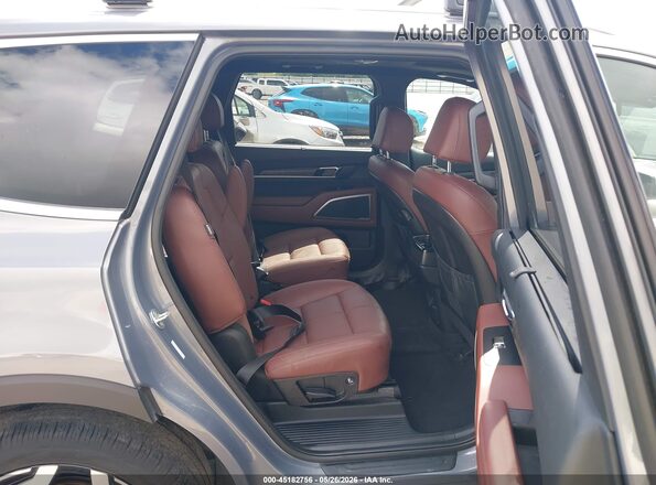 5XYP34GC4RG520030 2024 KIA TELLURIDE Gray Widok naklejki z numerem VIN