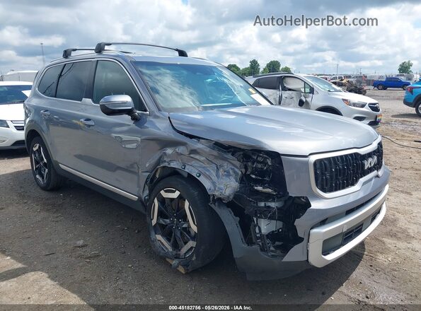 5XYP34GC4RG520030 2024 KIA TELLURIDE Gray Widok z przodu