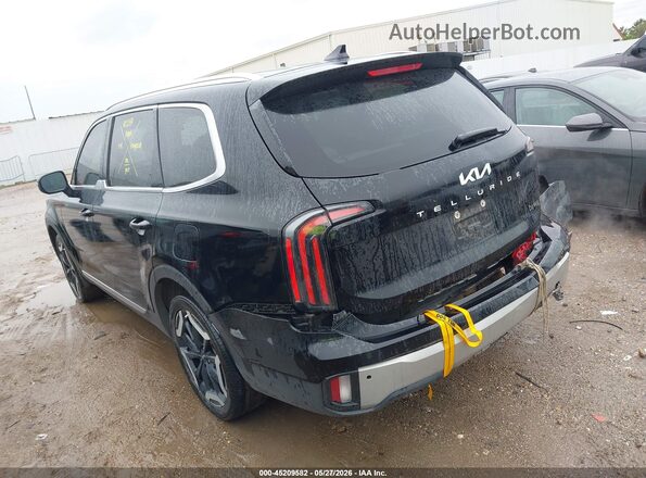 5XYP34GC5PG402775 2023 KIA TELLURIDE Black Trasero izquierdo