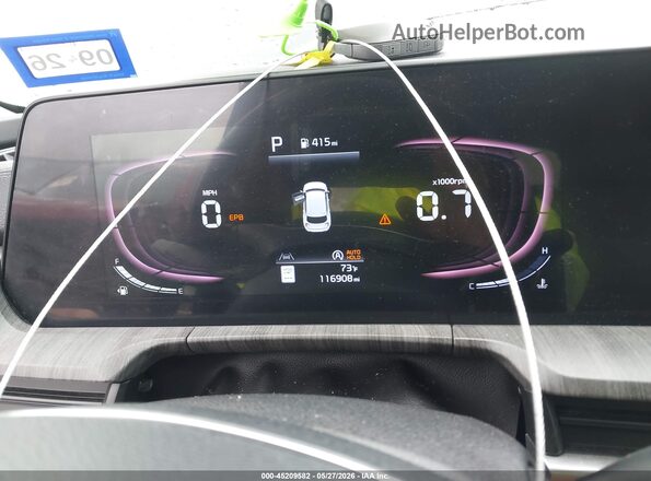 5XYP34GC5PG402775 2023 KIA TELLURIDE Black Vista de los asientos traseros