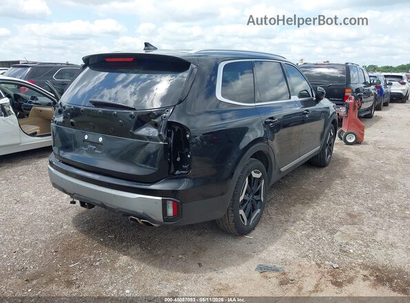 5XYP34GC6SG638862 2025 KIA TELLURIDE Black უკანა მარჯვენა