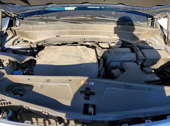 5XYP34GC8SG613882 2025 KIA TELLURIDE Gray Rear interior view