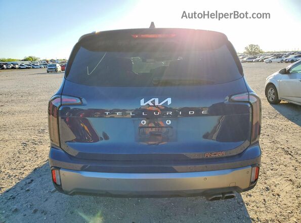 5XYP34GC8SG613882 2025 KIA TELLURIDE Gray Rear view