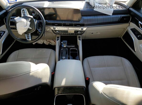 5XYP34GC8SG613882 2025 KIA TELLURIDE Gray Dashboard view