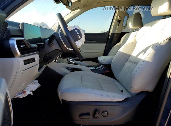 5XYP34GC8SG613882 2025 KIA TELLURIDE Gray Front interior view