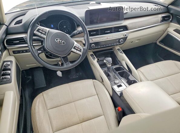 5XYP34HC1LG080709 2020 KIA TELLURIDE Белый Вид панели приборов