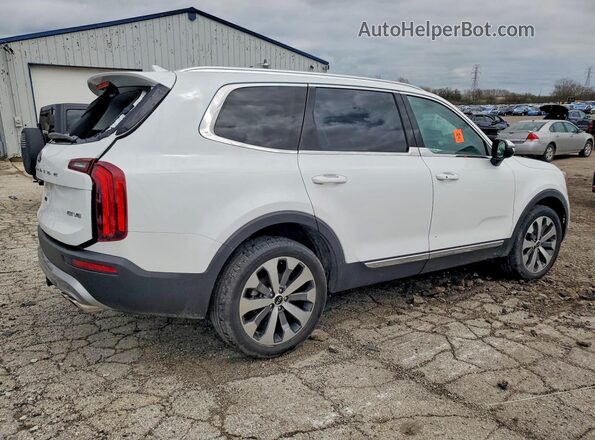 5XYP34HC1LG080709 2020 KIA TELLURIDE Белый Задняя правая четверть