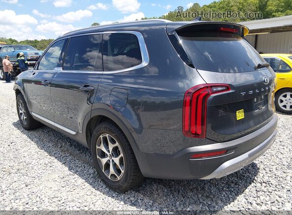5XYP34HC2MG162806 2021 KIA TELLURIDE Gray 