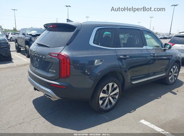 5XYP34HC2MG170761 2021 KIA TELLURIDE Gray Tył prawy