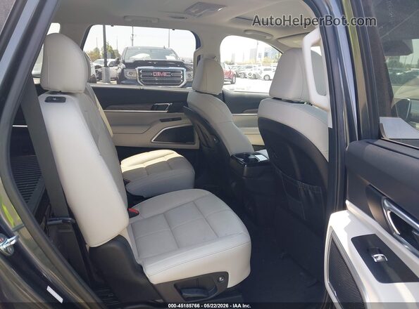 5XYP34HC2MG170761 2021 KIA TELLURIDE Gray Widok naklejki z numerem VIN