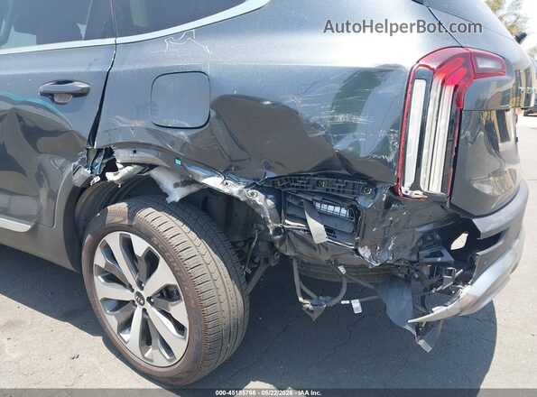 5XYP34HC2MG170761 2021 KIA TELLURIDE Gray Widok z przodu