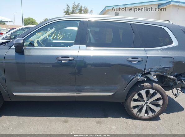 5XYP34HC2MG170761 2021 KIA TELLURIDE Gray 
