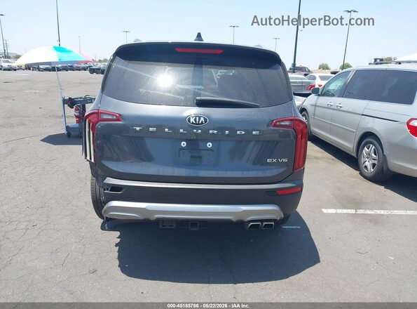 5XYP34HC2MG170761 2021 KIA TELLURIDE Gray 