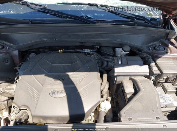 5XYP34HC3MG127417 2021 KIA TELLURIDE Purple Հետևի տեսք