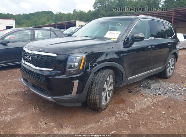 5XYP34HC3NG301326 2022 KIA TELLURIDE Black Передня ліва чверть