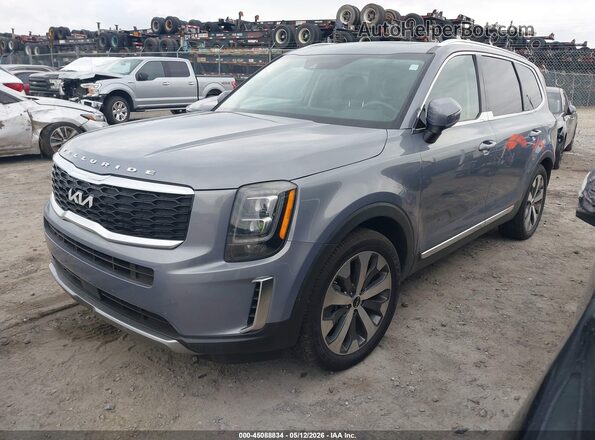 5XYP34HC4NG254551 2022 KIA TELLURIDE Серый 
