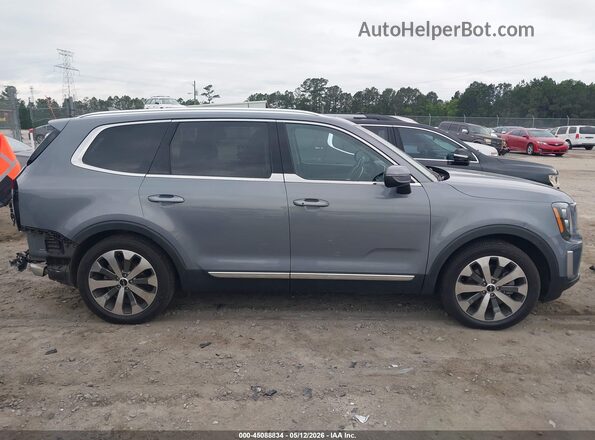 5XYP34HC4NG254551 2022 KIA TELLURIDE Серый 