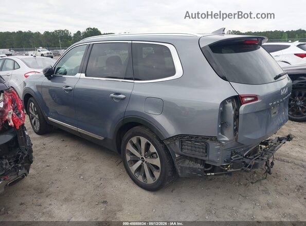 5XYP34HC4NG254551 2022 KIA TELLURIDE Серый 