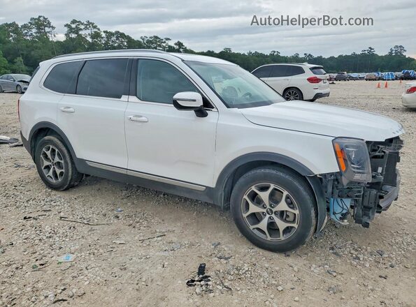 5XYP34HC5LG026913 2020 KIA TELLURIDE White Front right