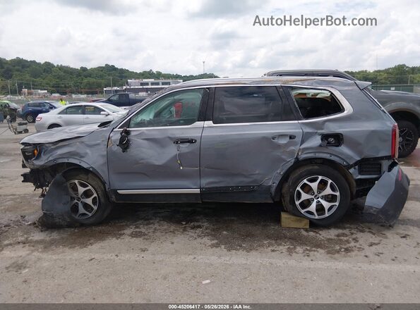 5XYP34HC6MG178331 2021 KIA TELLURIDE Blue Vista frontal