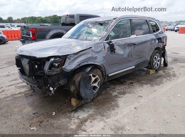 5XYP34HC6MG178331 2021 KIA TELLURIDE Blue Vista tres cuartos delantera izquierda