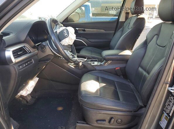 5XYP34HC8MG119510 2021 KIA TELLURIDE Gray 