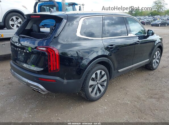 5XYP34HC8NG316730 2022 KIA TELLURIDE Black უკანა მარჯვენა