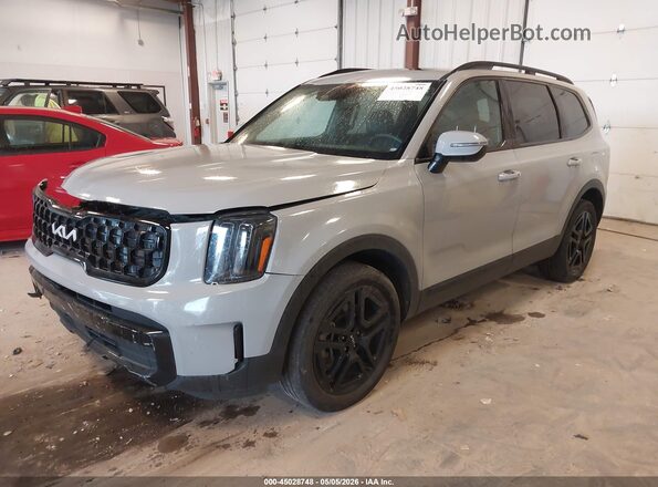 5XYP3DGC0RG481274 2024 KIA TELLURIDE Gray Передня ліва чверть