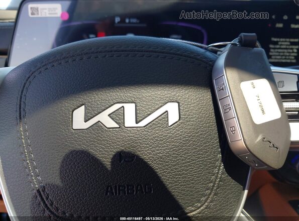 5XYP3DGC0SG717296 2025 KIA TELLURIDE Black Вид панелі приладів