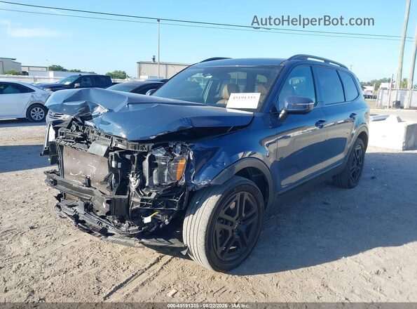 5XYP3DGC1RG479890 2024 KIA TELLURIDE Blue Передня ліва чверть