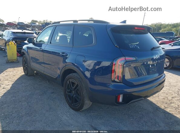 5XYP3DGC1RG479890 2024 KIA TELLURIDE Blue Задня ліва чверть
