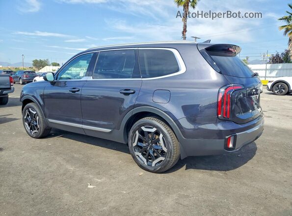 5XYP3DGC1SG714701 2025 KIA TELLURIDE Charcoal Задня ліва чверть