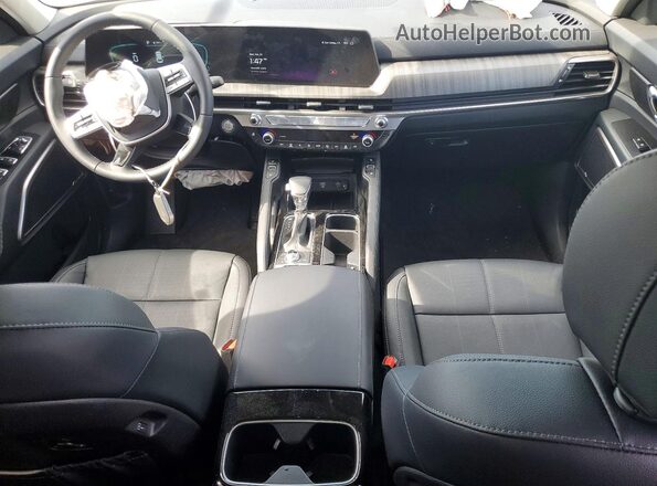 5XYP3DGC1SG714701 2025 KIA TELLURIDE Charcoal Вид панелі приладів