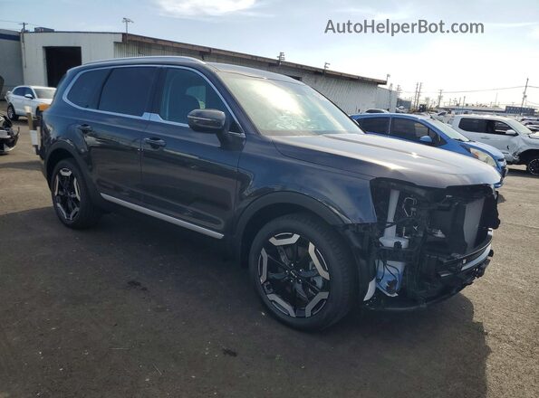 5XYP3DGC1SG714701 2025 KIA TELLURIDE Charcoal Передня права чверть
