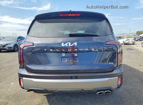 5XYP3DGC1SG714701 2025 KIA TELLURIDE Charcoal Вид ззаду