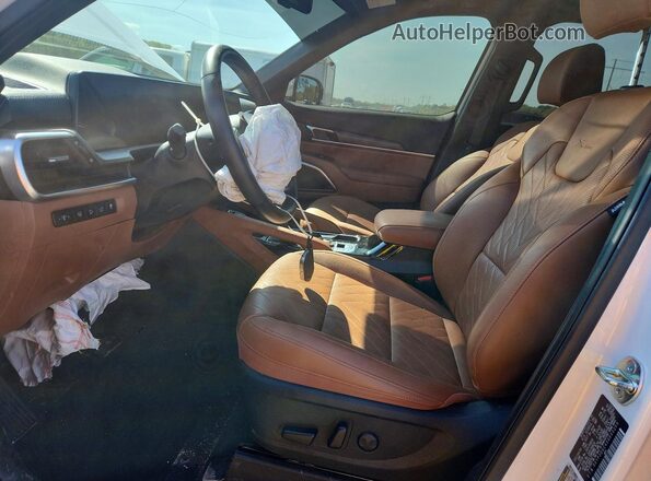 5XYP3DGC4SG603205 2025 KIA TELLURIDE White Widok wnętrza z przodu