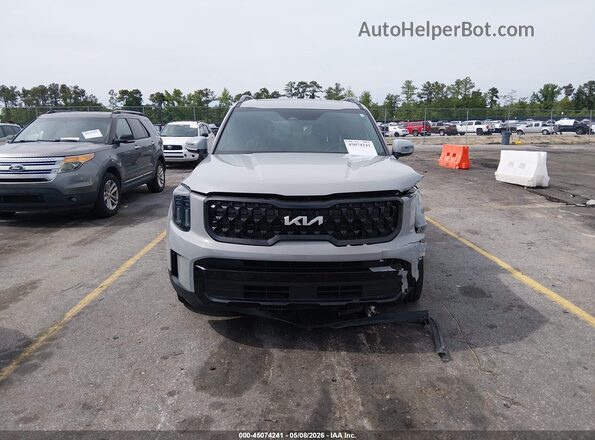 5XYP3DGC5RG476958 2024 KIA TELLURIDE Gray Vista interior trasera