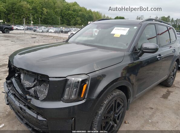 5XYP3DGC8PG380593 2023 KIA TELLURIDE Gray Передня ліва чверть