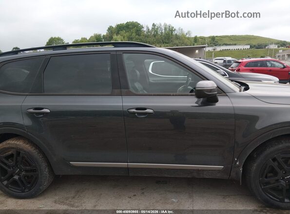 5XYP3DGC8PG380593 2023 KIA TELLURIDE Gray Вид задньої частини салону