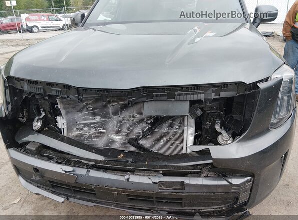 5XYP3DGC8PG380593 2023 KIA TELLURIDE Gray Вид спереду