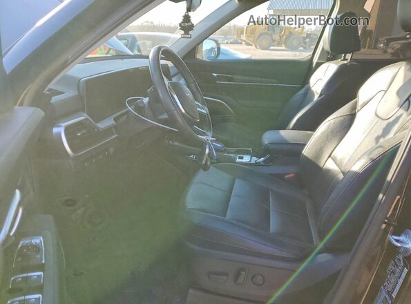 5XYP3DGC8RG433571 2024 KIA TELLURIDE Черный Вид салона спереди