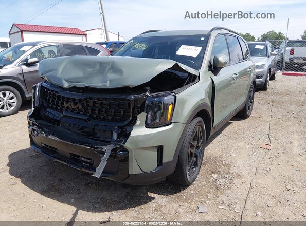 5XYP3DGC8SG623781 2025 KIA TELLURIDE Green Przód lewy