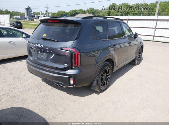 5XYP3DGC9PG327384 2023 KIA TELLURIDE Black Trasero derecho