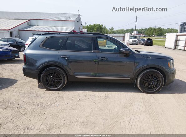 5XYP3DGC9PG327384 2023 KIA TELLURIDE Black Vista interior trasera