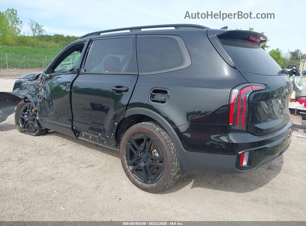 5XYP3DGCXSG592503 2025 KIA TELLURIDE Black უკანა მარცხენა